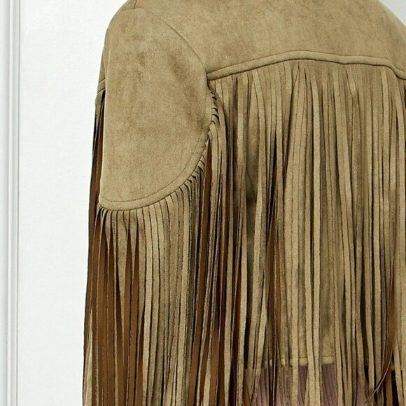 Fringe Sleeve Jacket - Picture 7 of 7